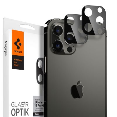 ฟิล์ม SPIGEN iPhone 12 Pro Max Tempered Glass : Glas.tR Optik (Lens)