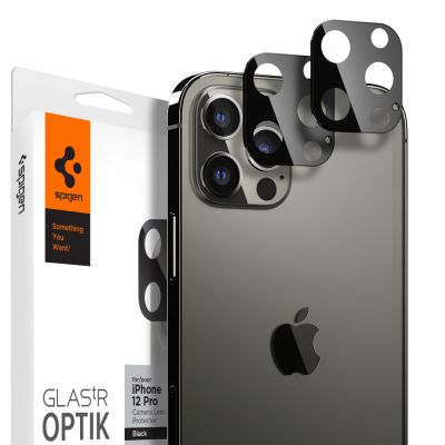 ฟิล์ม SPIGEN iPhone 12 Pro Tempered Glass : Glas.tR Optik (Lens)