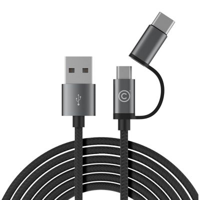 สายชาร์จ LAB.C  2 in 1 Cable [USB-C & Micro 5 Pin to A][3m.]